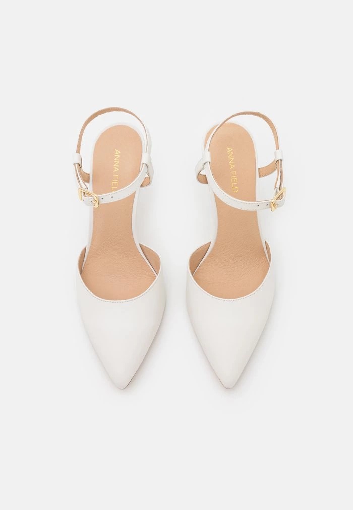 Escarpin ANNA FIELD Anna Field Cuir Blanche Femme | RQA-0020266